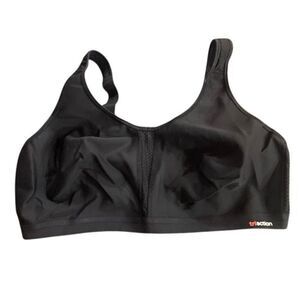 Triaction size 42C black bra